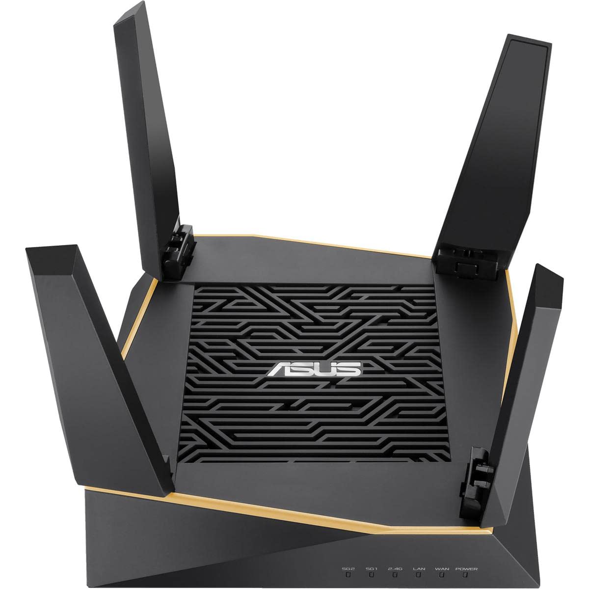 ASUS AX6100 WiFi 6 Gaming Router (RT-AX92U) - Tri-Band Gigabit Wireless Internet Router, Gaming & Streaming, AiMesh Compatible, Lifetime Internet Security, Adaptive QoS