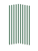 EcoStake Garden Stakes 6-Ft for Climbing Plants Supports Pole 20 Pack Rust-Free Plant Sticks Fence Post