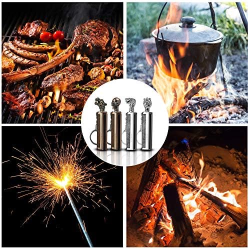 x-lighter Matchstick, Permanent Match Strike Set 10000 Times, Emergency fire Starters Waterproof Forever Lighter