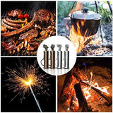 x-lighter Matchstick, Permanent Match Strike Set 10000 Times, Emergency fire Starters Waterproof Forever Lighter