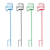 Decko OutDoor 30215 Outdoor Beverage and Phone Holder yard Stakes, heavy duty set of 4