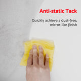 S&F STEAD & FAST Tack Cloth Bulk Case 150-pc, Yellow - for Woodworking, Automotive Painting, Removing Dust - Wax and Silicone Free, Anti Static Tack Rag for The Professional