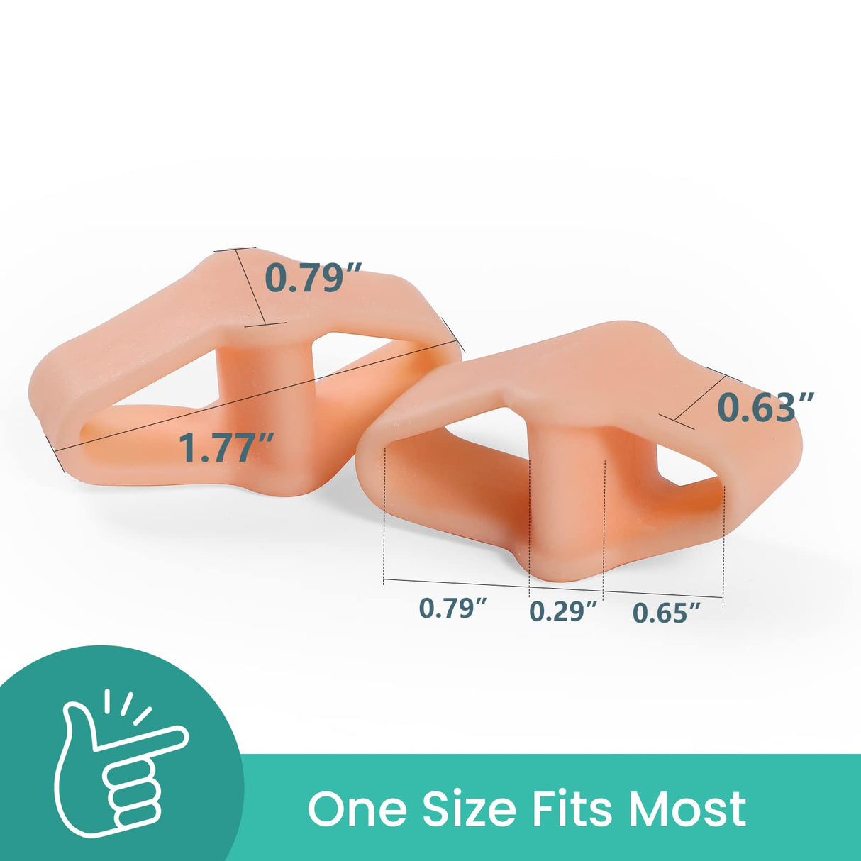 Welnove Pack of 12 Bunion Corrector