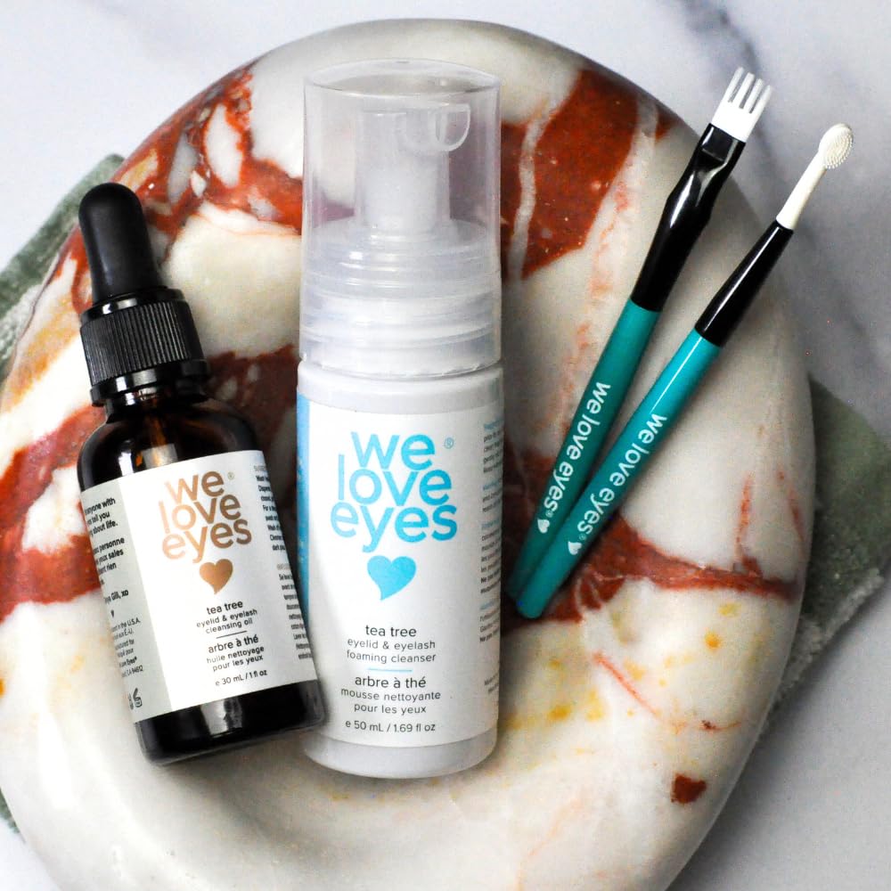 We Love Eyes - Eyelash Collarettes and Meibomian Oil Glands Cleansing System