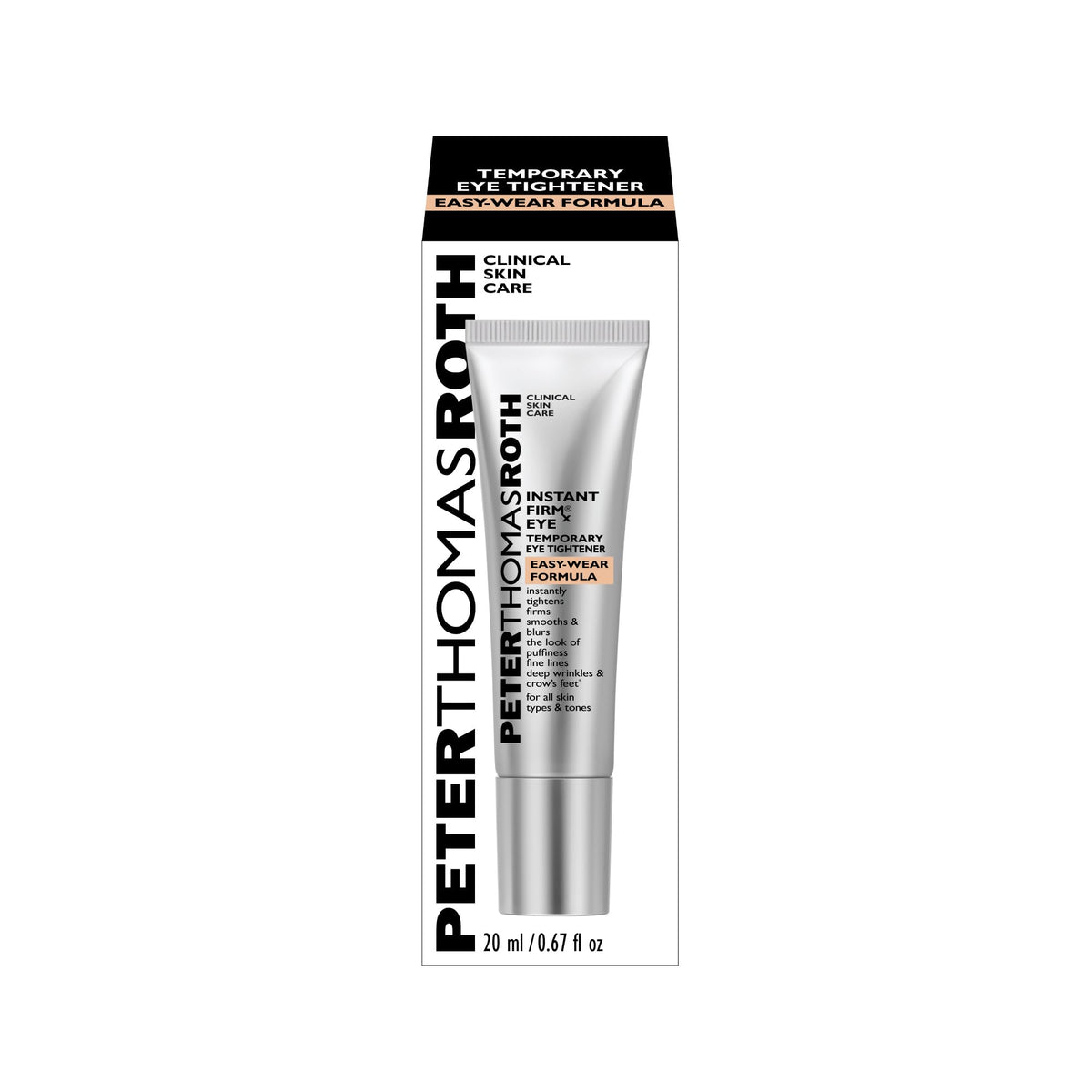 Peter Thomas Roth | Instant FIRMx® Eye Temporary Eye Tightener Easy-Wear Formula | For Firming Under-Eye Bags & Wrinkles