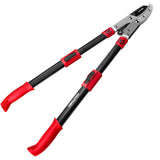 HAUTMEC Anvil Loppers for Tree Trimming Heavy Duty, Extendable 27-37'' Garden Loppers with Compound Action System, 2" Cutting Capacity, Labor-Saving Tree Trimmer for Yard, Lawn Branch Cutter