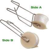 Aynaxcol 20pcs Plant Climbing Hooks Tomato Roller Hooks, Tomato Support Hooks Garden Hooks for Tomato Vine Flower Plant Twine Crop