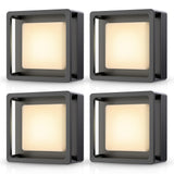 LED Night Light, DORESshop Night Lights Plug Into Wall [4 Pack] with Dusk-to-Dawn Sensor, Dimmable Nightlights, Adjustable Brightness for Bathroom, Hallway, Bedroom,Kids Room,Stairway,Soft White 3000K