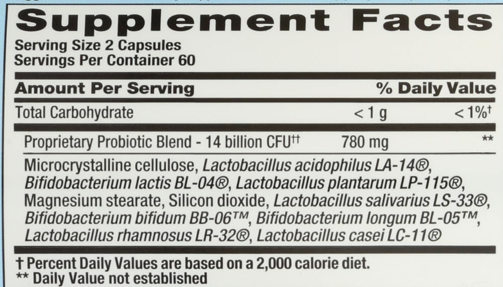 PB8 Pro-biotic Acidophilus 120-count (Value Pack of 2)