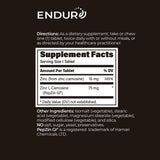 Endur PepZinGI ZINC-CARNOSINE Chewables, Helps Support Your Digestive System for Comfortable Digesting, Gluten Free, 60 Tablets