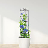 ARIFARO 4Pack 37.5'' Metal Garden Trellis for Climbing Plants Outdoor