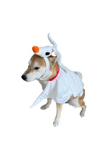 ComfyCamper Dog Ghost Costume - XXS Small Medium Large XXL Spooky Cosplay Christmas Halloween Scary Costumes, S