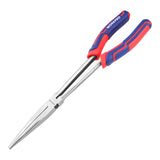 WORKPRO Premium 11” Extra Long Needle Nose Pliers, Paper Clamp Precision, Heavy-Duty CRV Steel, Soft Grip