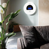 Combination Smoke and CO Detector with LCD and LED Light, Battery Powered, Portable