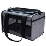 Vceoa 17.5"x11"x11" Pet Carrier for Cats