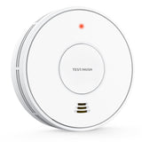 Smoke Detector Carbon Monoxide Detector Combo 10 Year Battery, KARUOTOP Smoke Alarm CO Detector with Large Test/Silence Button, Adhesive or Screw Installation