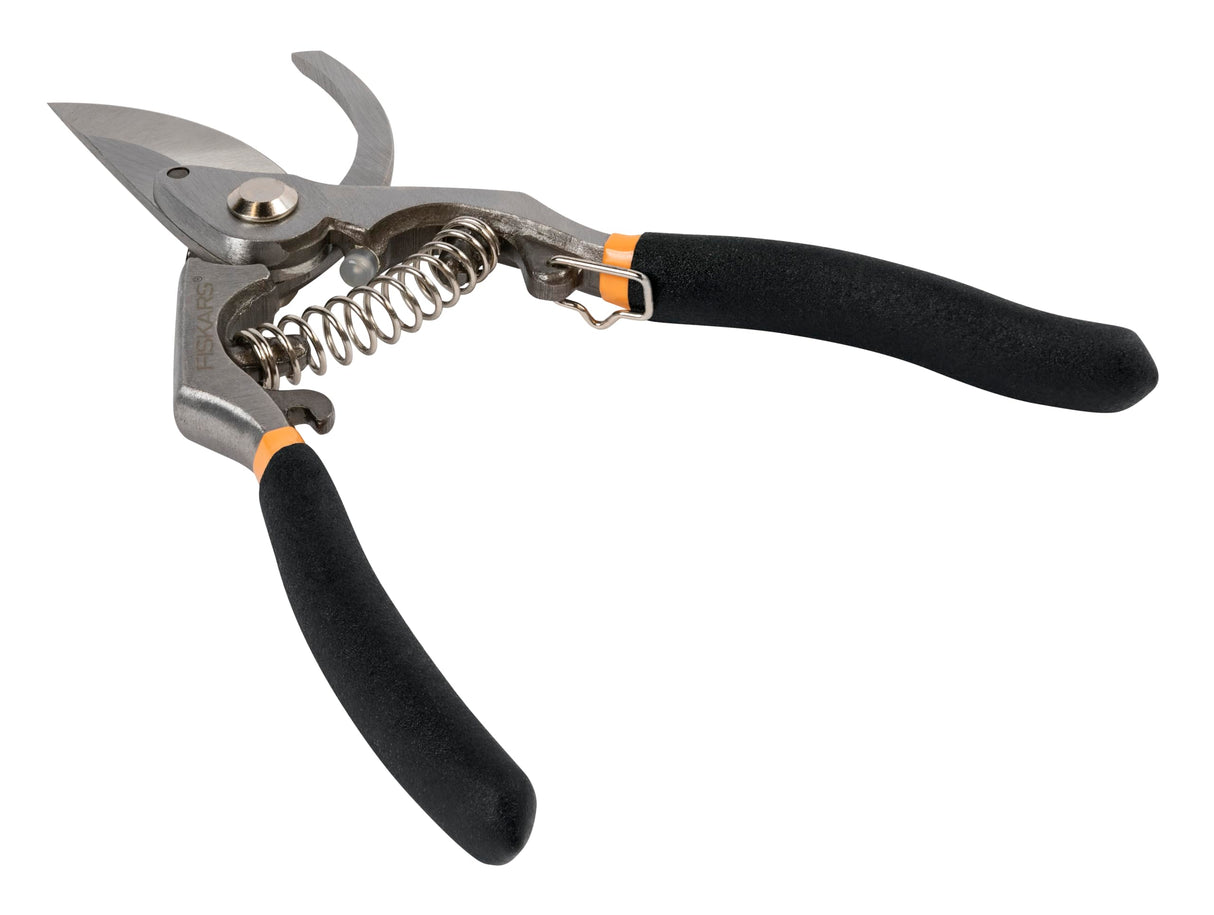 Fiskars Forged Steel Bypass Pruning Shears, Garden Tools, 3/4" Cut Capacity