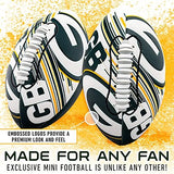 Franklin Sports NFL Team Mini Footballs - Youth 8.5" Official NFL Licensed Football + Air Pump Set