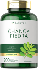 Carlyle Chanca Piedra | 200 Capsules | Non-GMO and Gluten Free Traditional Herb Formula