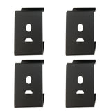 The Bath People Horizontal Radiator Brackets - Anthracite