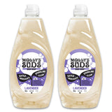 Molly's Suds Liquid Dish Soap | Clean, Simple Ingredients | Extra Scrubbing Power | Lavender Scent, 24 oz - 2 Pack