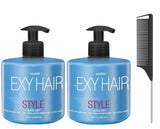 Hard Up Hard Holding Gel 16.9 Oz Pack Of 2 Includes Black Steel Comb