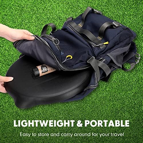 Glenmal 5 Gallon Bucket Toilet Seat with Lid Camping Bucket Toilet Seat with Bags Portable Emergency Lid for Adults Outdoor Luggable Cover for 5 Gallon Accessories