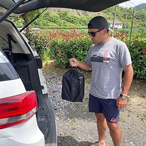Universal Canoe Carrier Kit Canoe Foam Block for Roof Soft Standard Replacement Car Top Roof Racks Pads with Tie-Downs, 6 inch