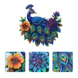 dreamskip 3 Piece Metal Peacock Wall Decor, Iron Tropical Peacocks Wall Art, Outdoor Metal Birds Garden Wall Decors Sculptures for Patio Fence Living Room Housewarming Gifts