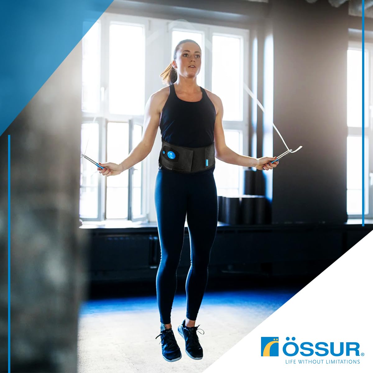 Össur Formfit Back Support Air - Advanced Lumbar Brace for Pain Relief, Posture Correction, and Spinal Health with Air Cushion Comfort (Small)