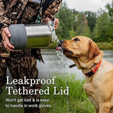 Coleman Pro Heavy-Duty Insulated Gallon Water Jug Leakproof Portable Jug for Rugged Outdoor Use & Jobsites Durable Steel with Anchor Point for Ultimate Portability