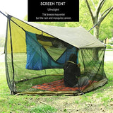 Preself Screen House for Hammock Canoe Picnics Backyards Backpacking Camping Beach in Summer