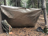 Arcturus Heavy Duty Survival Blanket – Insulated Thermal Reflective Tarp - 60" x 82". All-Weather, Reusable Emergency Blanket for Car or Camping (Black)