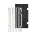 For Dometic 3104928.019 RV Air Conditioner Grille Replacement, AC Vent Cover, RV Cooling System Accessory, Duo-Therm Replacement Air Conditioner Vent Cover with Filter Pads, Polar White, 14.1" x 7.7"