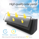 Mrzxy Solar Lights Outdoor Waterproof 3000K Warm Aluminum Up and Down Wall Sconce Dusk to Dawn 2PACK for Outside, Fence, Yard, Christmas Decorative Lighting