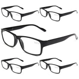 Gaoye Professional Reading Glasses for All Day - Computer Readers with Blue Light Protection - Value Pack