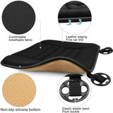 ACBAGI Car Seat Cushion Driver Seat Cushion with 1.2inch Comfort Memory Foam for Car, Office Chair and Home Chair