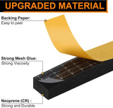 Ninsula 33Ft Door Weather Stripping, (1 in x 1/4 in), Strong Adhesive, Sound Proof, Door Insulation, Weatherproof Foam Tape for Doors, Weatherstripping for Doors Frames, Windows