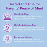 SmartyPants Toddler Multivitamin Gummies: Omega 3 Fish Oil (EPA/DHA), Vitamin D3, C, Vitamin B12, B6, A, K & Zinc, Biotin, Beta Carotene, Gluten Free, Three Fruit Flavors, 90 Count (30 Day Supply)