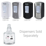 GOJO Clear & Mild Foam Handwash, EcoLogo Certified, 1200 mL Foam Hand Soap Refill LTX-12 Touch-Free Dispenser (Pack of 2) - 1911-02