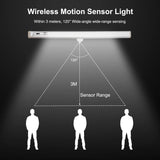 CCBASEBALL Motion Activated RV Step Lights, 10 LED Battery Operated Motorhome Motion Sensor led Light Strip, Magnetic Night Light Bar for Motorhome Travel,Travel Trailers, Camper (2 Pack)