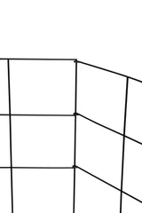 2-Panel Folding Garden Trellis - Maximize Your Garden Space, Durable Powder Coated Steel Frame, Easy-to-Use Design, Perfect for Climbing Vines, Vegetables, Beans, Tomato, Cucumber, 35x58"