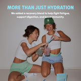 Waterboy Weekend Recovery Sample Pack | 3,200mg Electrolyte Powder Packets | Ginger + L-Theanine + Vitamins | No Sugar, All Natural, Gluten Free | 12 Drink Stick Mixes (Sample Pack)