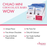 Chuao Chocolatier Firecracker Dark Chocolate Mini Bars | Gourmet Sea Salt Chipotle Popping Candies No Preservatives | For Gift Baskets, Christmas, Birthday, Care Package | 24 Pack