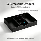 gianotter Dual Monitor Stand Riser With Drawer and 2 Pen Holders