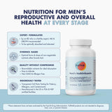 FullWell Men's Daily Multivitamin with Vitamin D, Antioxidants, Choline, and B Vitamins for Optimal Sperm Quality, Hormone Health, and Overall Male Fertility, 3rd Party Tested, 30 Servings