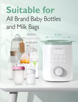 Momcozy Baby Bottle Warmer for Breast Milk, Fullest Nutrients Preserved