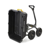 Gorilla Carts Dump Garden Cart, 7 Cu Ft,1200 lb Capacity, No-Flat Tires