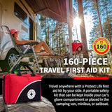 Protect Life Survival First Aid Kit for Home/Business, Camping Survival Kits