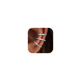 MILACOLATO 925 Sterling Silver Ear Cuffs for Women Non Piercing Earrings